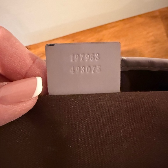 Gucci Monogram Tote Bag with Lilac Trim - Picture 11 of 14